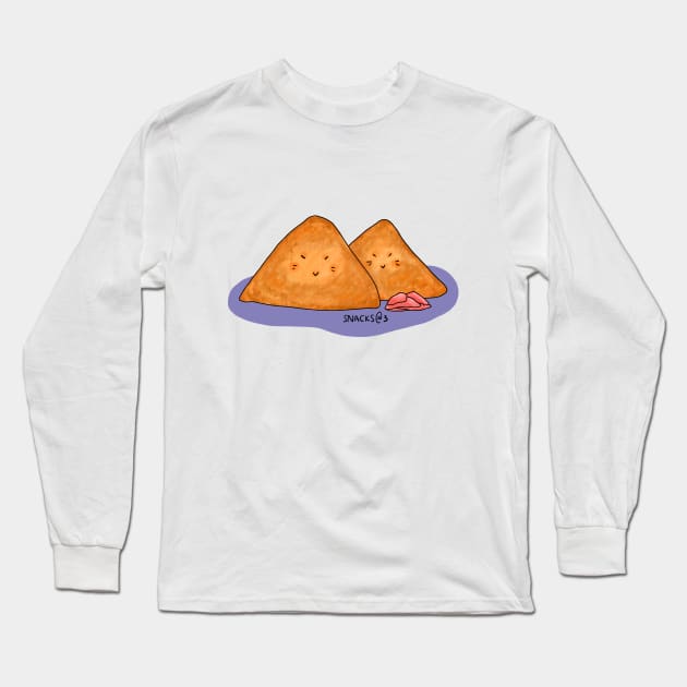 Inari Sushi Long Sleeve T-Shirt by Snacks At 3